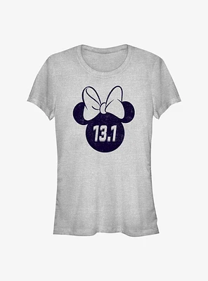 Disney Minnie Mouse 13.1 Half Marathon Ears Girls T-Shirt