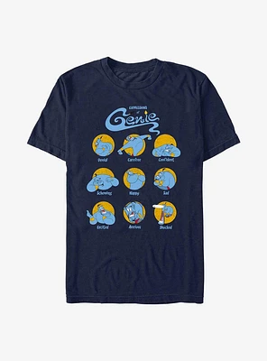 Disney Aladdin Expressions of Genie T-Shirt