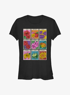 Disney Princesses Flower Seeds Girls T-Shirt