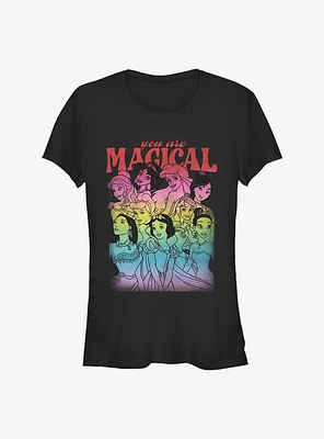 Disney Princesses You Are Magical Girls T-Shirt