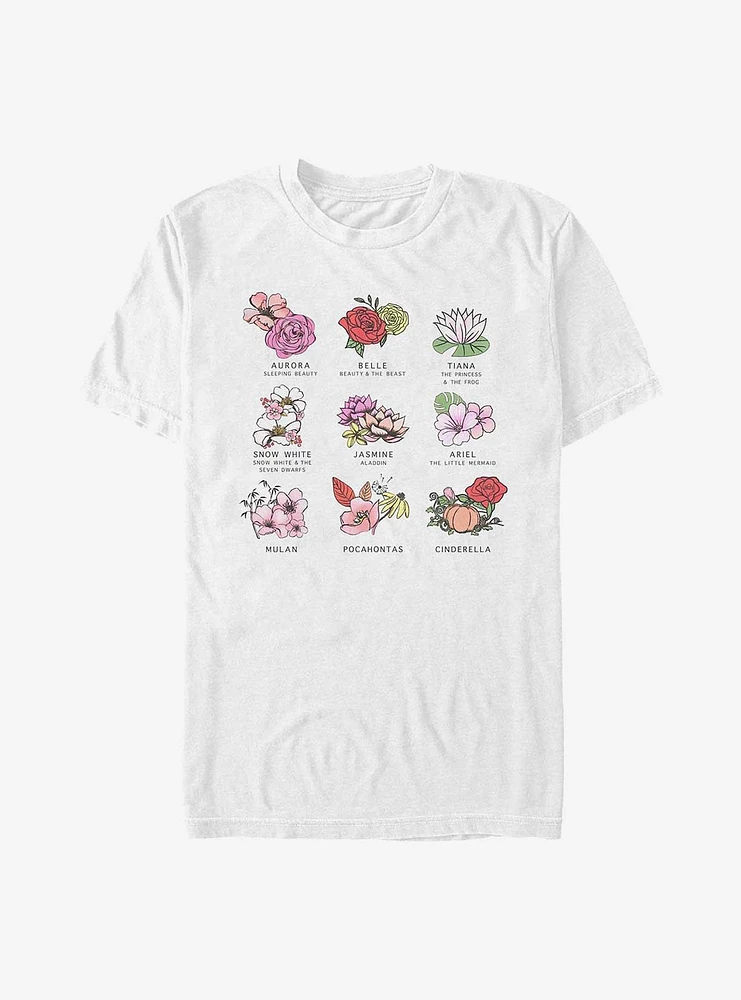 Disney Princesses Princess Florals T-Shirt