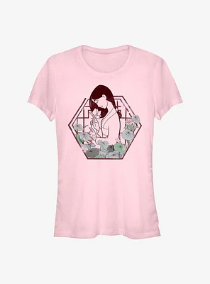 Disney Mulan Lotus Girls T-Shirt