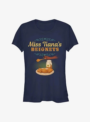 Disney the Princess and Frog Miss Tiana's Beignets Girls T-Shirt