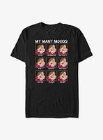 Disney Snow White and the Seven Dwarfs Grumpy Moods T-Shirt