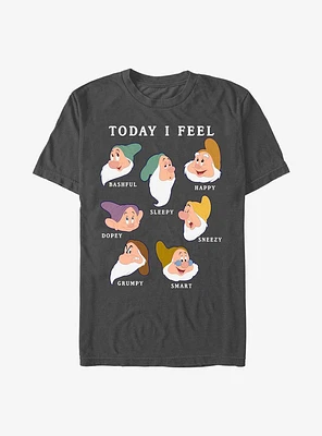Disney Snow White and the Seven Dwarfs Today I Feel T-Shirt