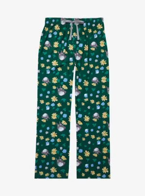 Studio Ghibli My Neighbor Totoro Floral Allover Print Sleep Pants - BoxLunch Exclusive
