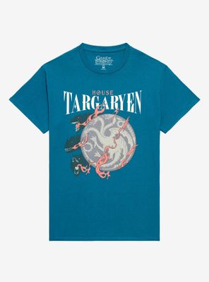 Game of Thrones House Targaryen Crest T-Shirt - BoxLunch Exclusive