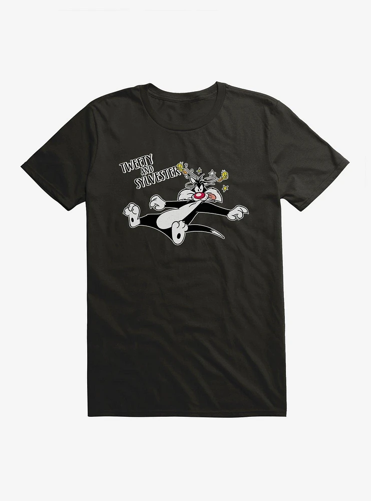 Looney Tunes Tweety And Dizzy Sylvester T-Shirt
