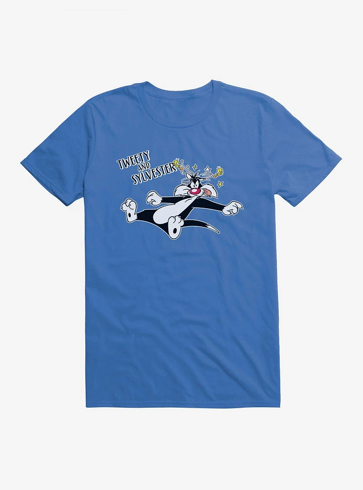 Looney Tunes Tweety And Dizzy Sylvester T-Shirt