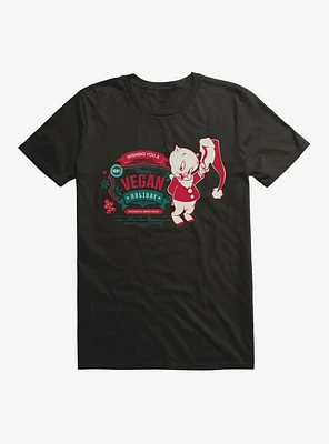Looney Tunes Wishing You A Vegan Holiday T-Shirt