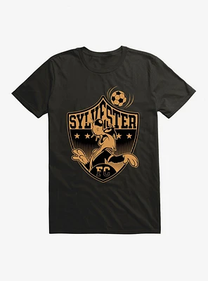 Looney Tunes Sylvester Football Bronze T-Shirt