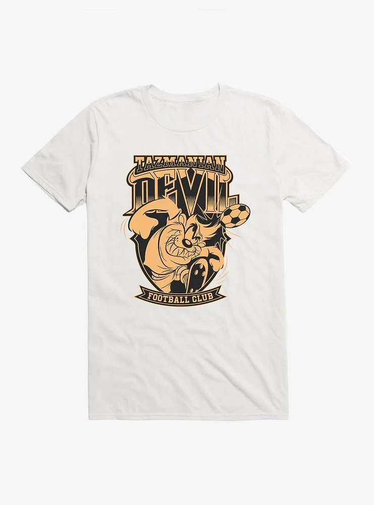 Looney Tunes Tasmanian Devil Football Bronze T-Shirt
