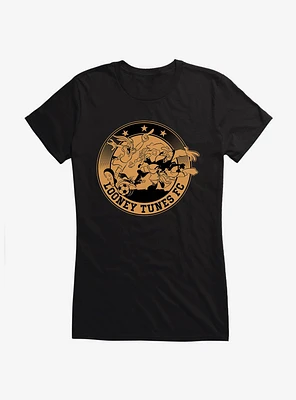 Looney Tunes Team Football Club Bronze Girls T-Shirt