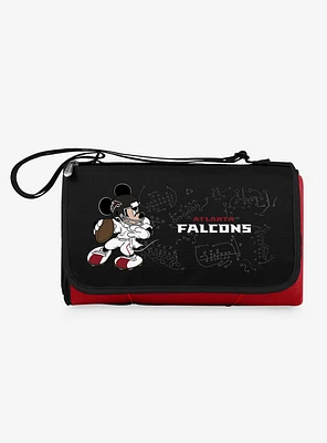 Disney Mickey Mouse NFL Atlanta Falcons Outdoor Picnic Blanket