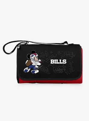 Disney Mickey Mouse NFL Buffalo Bills Outdoor Picnic Blanket
