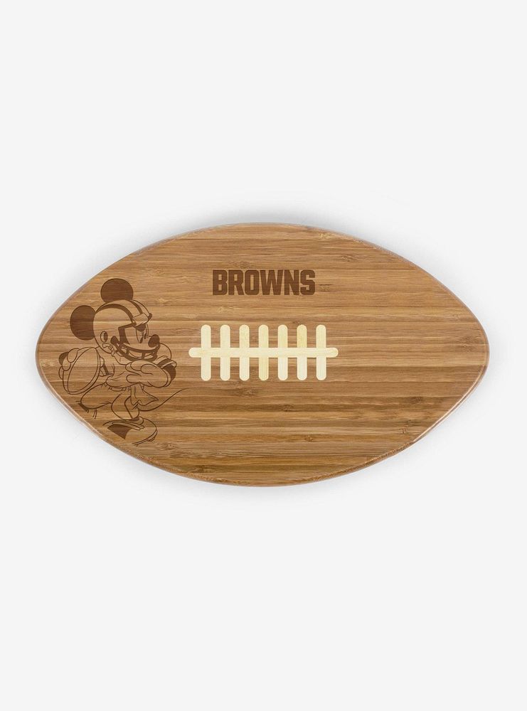 Disney Mickey Mouse NFL CLE Browns Cutting Board