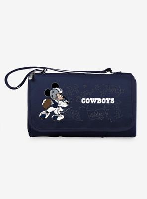 Disney Mickey Mouse NFL Dallas Cowboys Outdoor Picnic Blanket