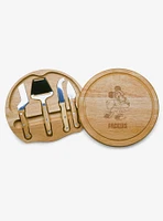 Disney Mickey Mouse NFL GB Packers Cutting Board & Tools Set