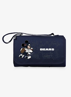Disney Mickey Mouse NFL Chicago Bears Outdoor Picnic Blanket