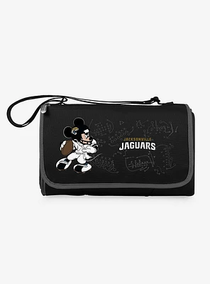 Disney Mickey Mouse NFL JAX Jaguars Outdoor Picnic Blanket
