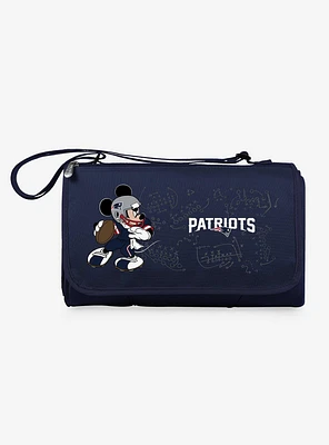 Disney Mickey Mouse NFL NE Patriots Outdoor Picnic Blanket