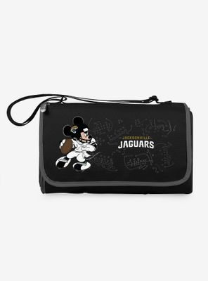 Disney Mickey Mouse NFL JAX Jaguars Outdoor Picnic Blanket