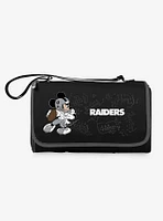 Disney Mickey Mouse NFL Las Vegas Raiders Outdoor Picnic Blanket