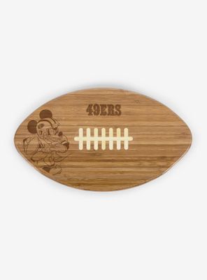Disney Mickey Mouse NFL SF 49Ers Cutting Board