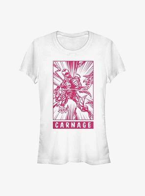 Marvel Carnage Rage Pop Girls T-Shirt