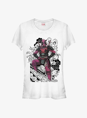 Marvel Deadpool Samurai Girls T-Shirt