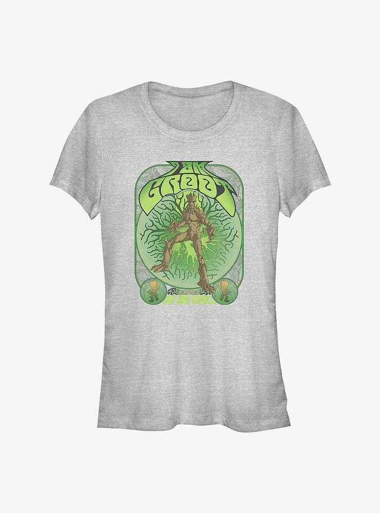 Marvel Guardians Of The Galaxy Groot Girls T-Shirt