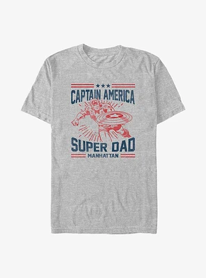 Marvel Captain America Super Dad T-Shirt
