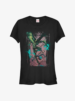 Marvel Spider-Man Buzzard Splat Girls T-Shirt