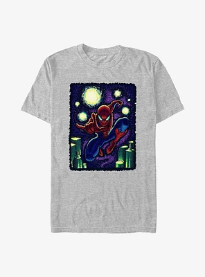 Marvel Spider-Man Starry New York T-Shirt