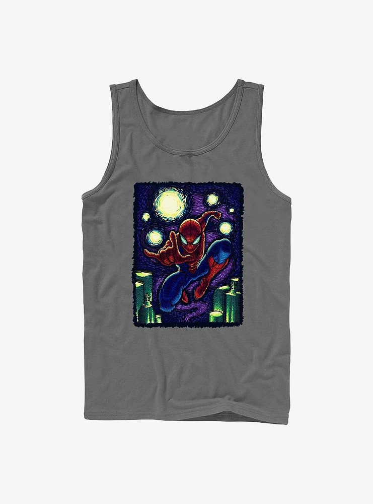 Marvel Spider-Man Starry New York Tank