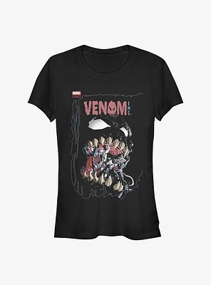 Marvel Venom Face Girls T-Shirt