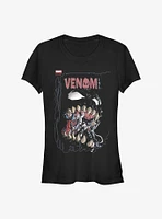Marvel Venom Face Girls T-Shirt