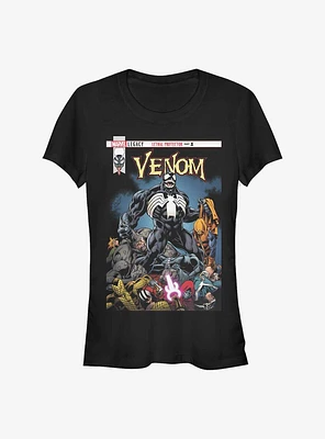 Marvel Venom Venomized Cover Girls T-Shirt