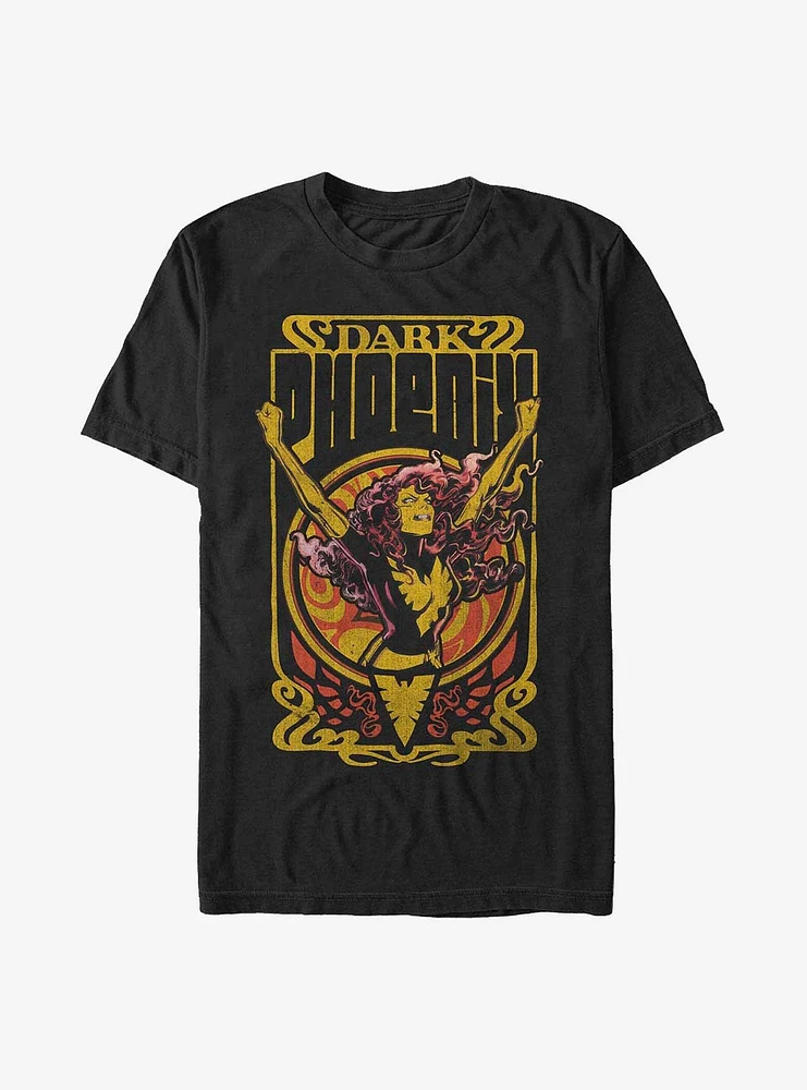 Marvel X-Men Dark Phoenix Fire T-Shirt