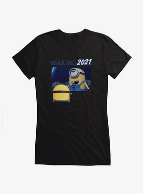 Minions Live Music 2021 Girls T-Shirt