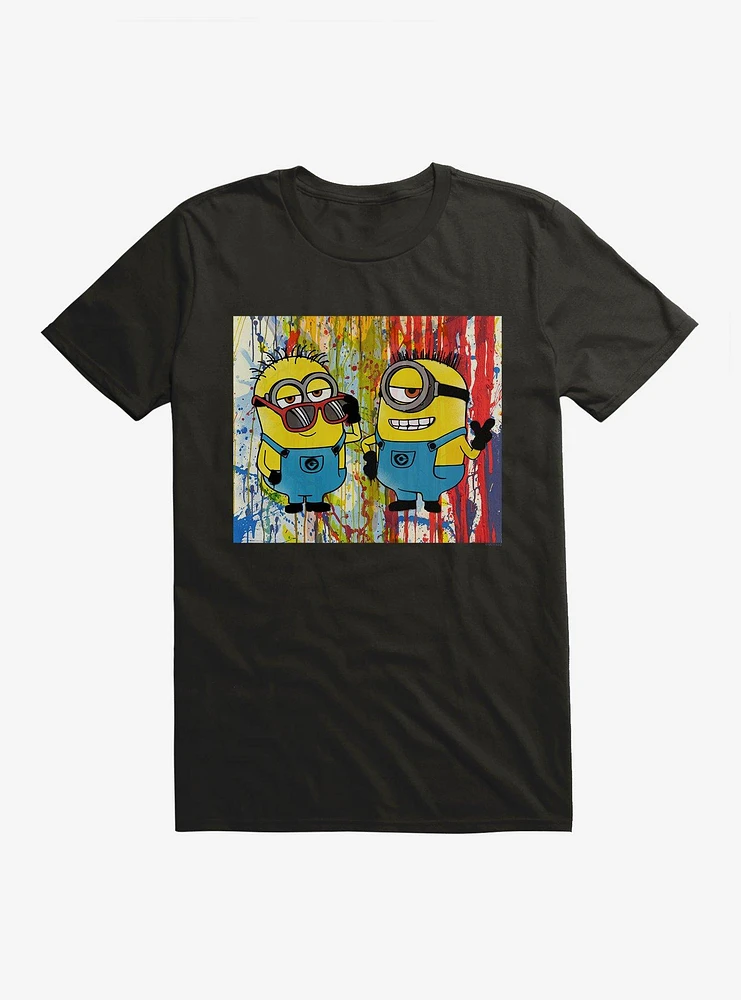 Minions Paint Art T-Shirt