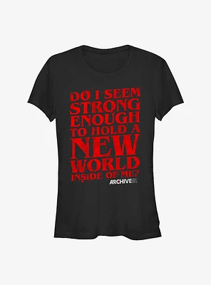 Archive 81 Strong Enough Girls T-Shirt