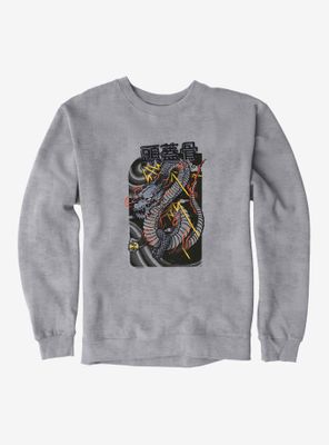 BL Creators: Yiris Calavera Prints Dragon Sweatshirt