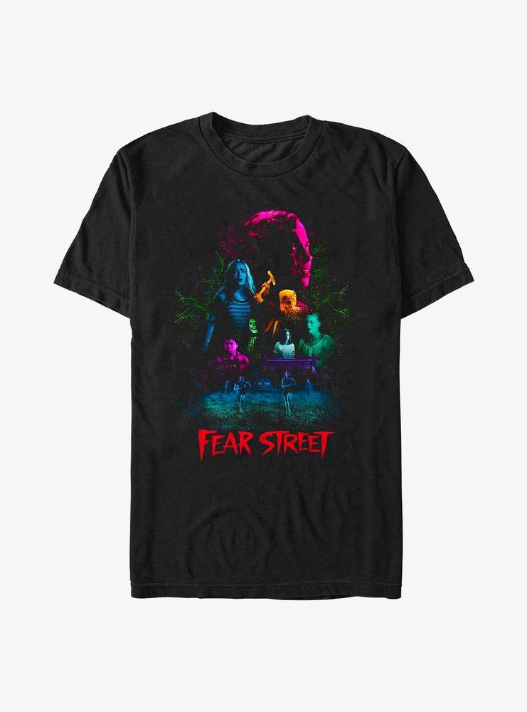 Fear Street Scene Collage T-Shirt