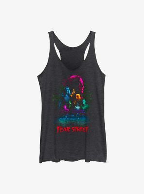 Fear Street Scene Collage Womens Tank Top