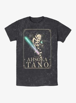 Star Wars Ahsoka Celestial Mineral Wash T-Shirt