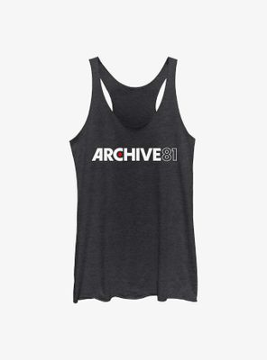 Archive 81 Logo Womens Tank Top
