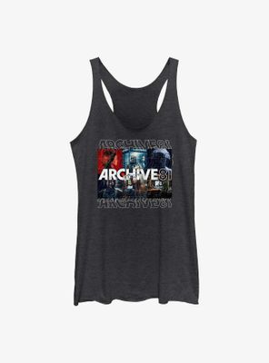 Archive 81 Stack Logo Womens Tank Top