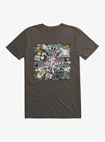 Looney Tunes Wile E. Coyote Ouch Doodle T-Shirt