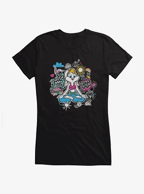 Looney Tunes Lola Bunny Yoga Doodle Girls T-Shirt